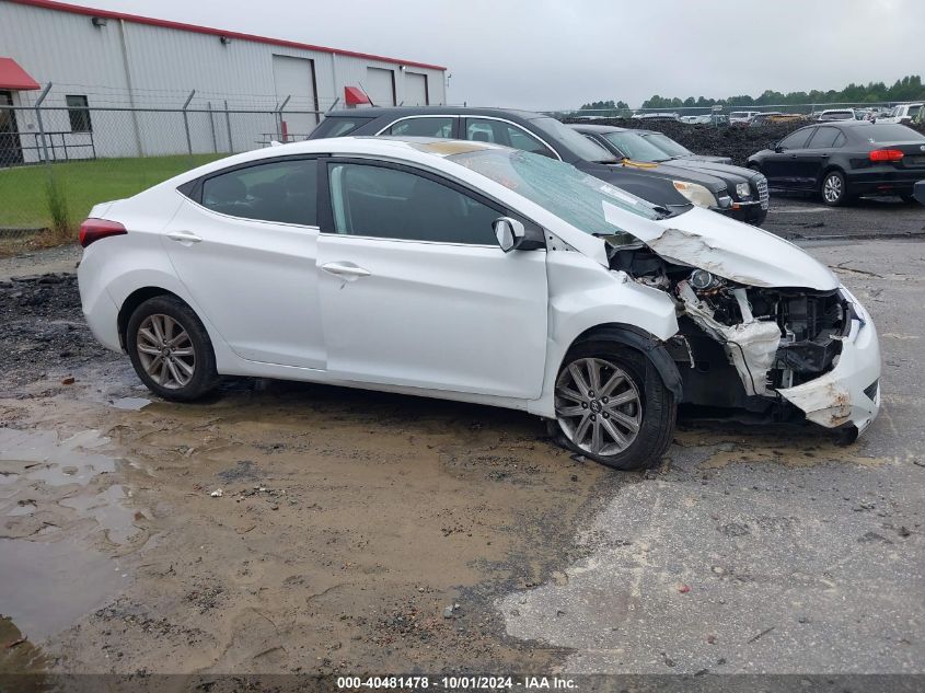 2015 Hyundai Elantra Se VIN: 5NPDH4AE1FH574985 Lot: 40481478