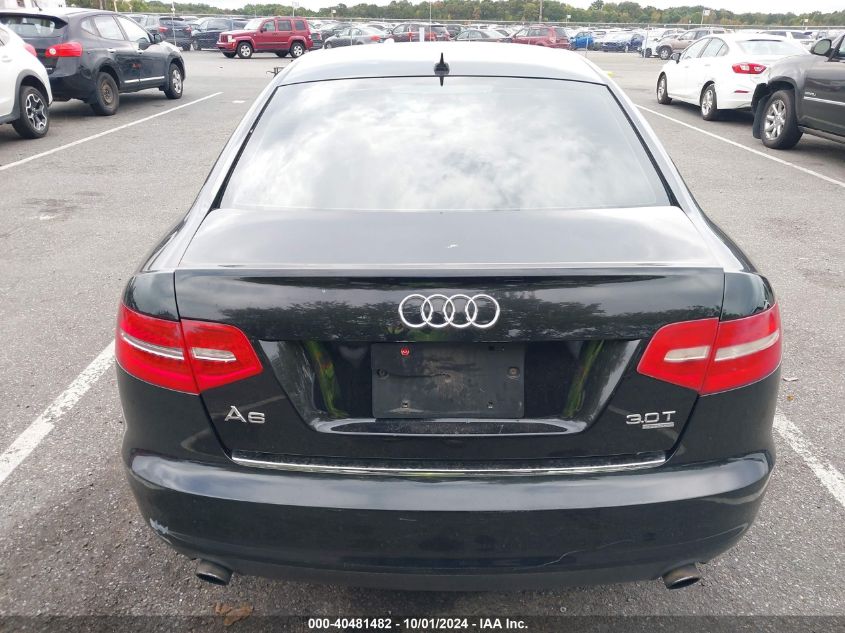 2009 Audi A6 Prestige VIN: WAUWG74F59N018360 Lot: 40481482