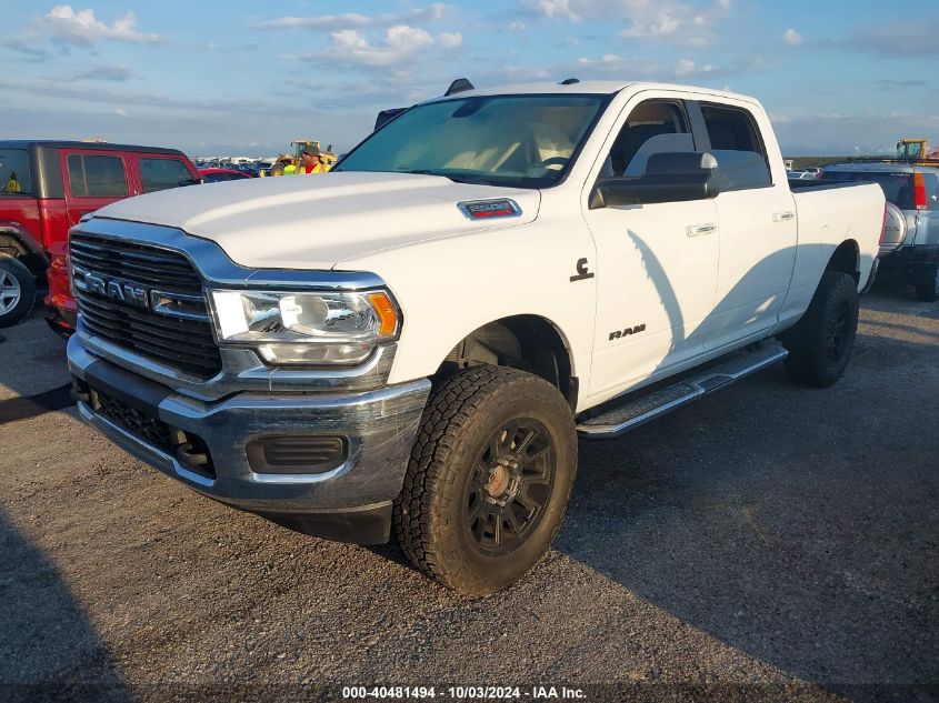 3C6UR5DL6KG618938 2019 Ram 2500 Big Horn 4X4 6'4 Box