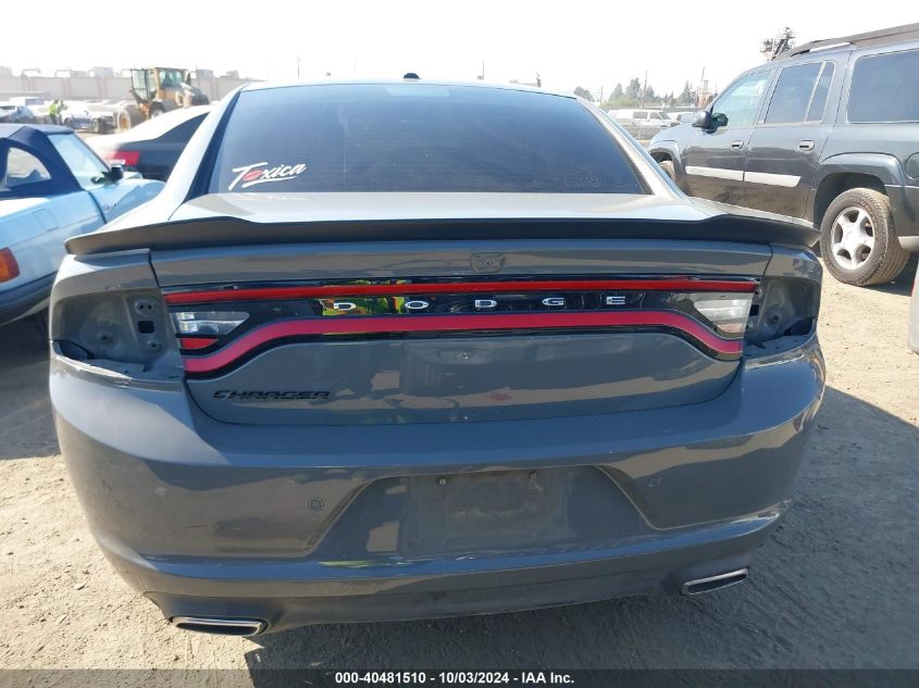 2C3CDXBGXKH605912 2019 Dodge Charger Sxt Rwd