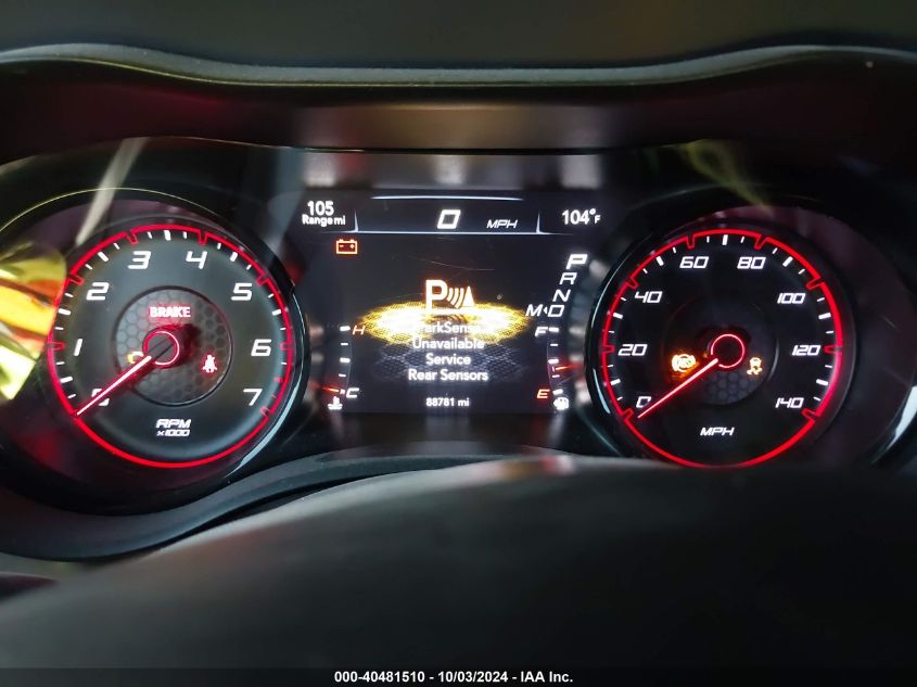 2C3CDXBGXKH605912 2019 Dodge Charger Sxt Rwd