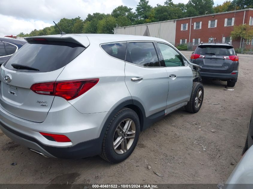 2018 Hyundai Santa Fe Sport VIN: 5XYZTDLB1JG525972 Lot: 40481522