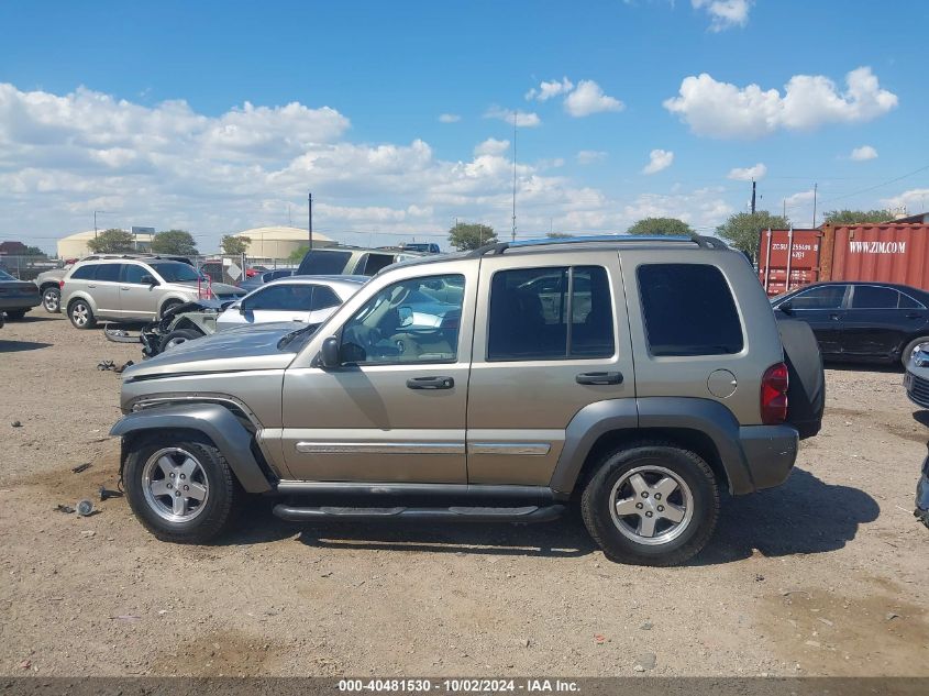 2006 Jeep Liberty Sport VIN: 1J4GK48K36W174876 Lot: 40481530