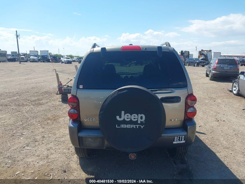 2006 Jeep Liberty Sport VIN: 1J4GK48K36W174876 Lot: 40481530