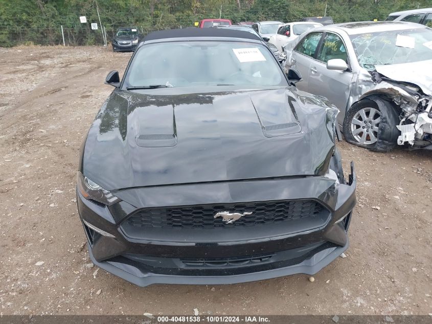 2018 Ford Mustang Ecoboost VIN: 1FATP8UH0J5110466 Lot: 40481538