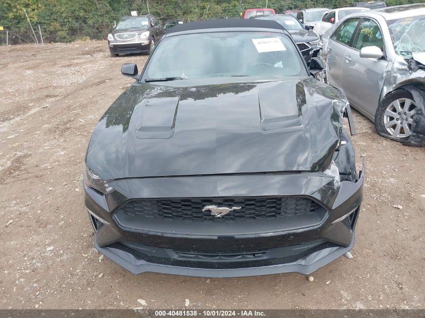 2018 Ford Mustang Ecoboost VIN: 1FATP8UH0J5110466 Lot: 40481538