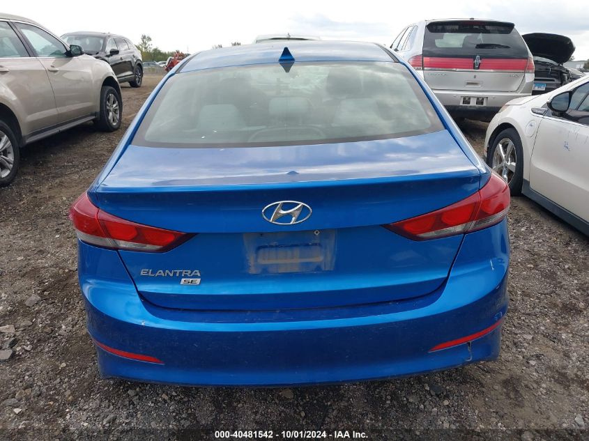 2017 Hyundai Elantra Se VIN: 5NPD74LF2HH082638 Lot: 40481542