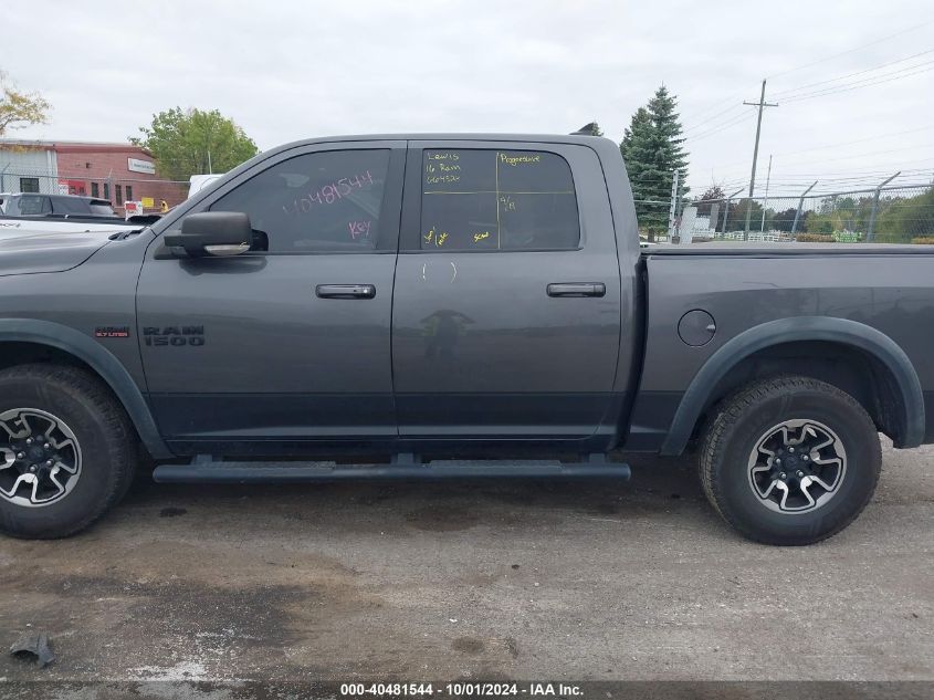 2016 Ram 1500 Rebel VIN: 1C6RR7YT6GS289783 Lot: 40481544