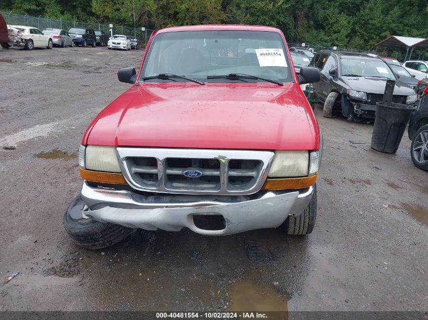 2000 Ford Ranger Xl/Xlt VIN: 1FTZR15V2YPB98638 Lot: 40481554