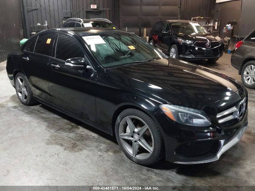 55SWF6GB9FU024986 2015 MERCEDES-BENZ C CLASS - Image 1