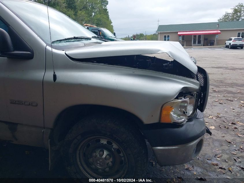 2005 Dodge Ram 2500 St VIN: 3D7KR26D35G820604 Lot: 40481570