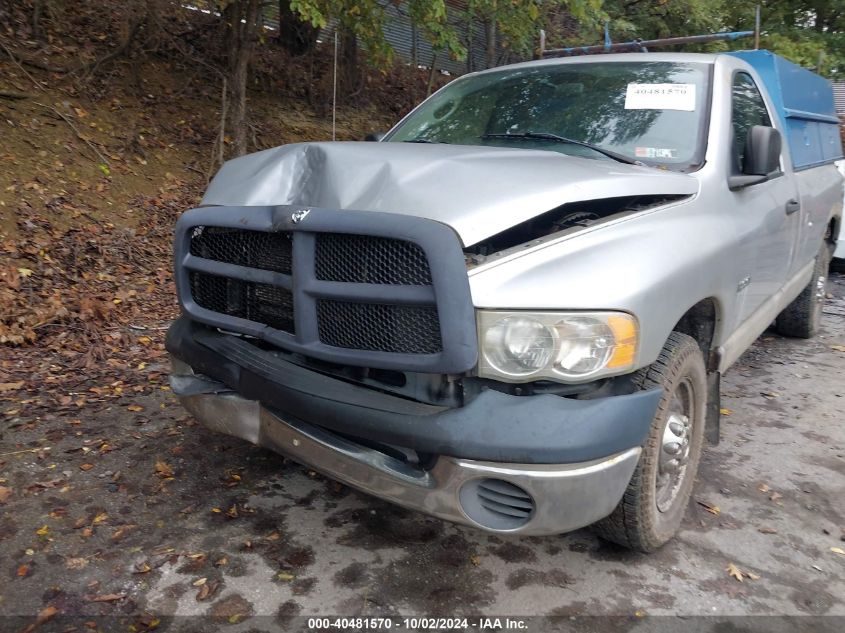 2005 Dodge Ram 2500 St VIN: 3D7KR26D35G820604 Lot: 40481570