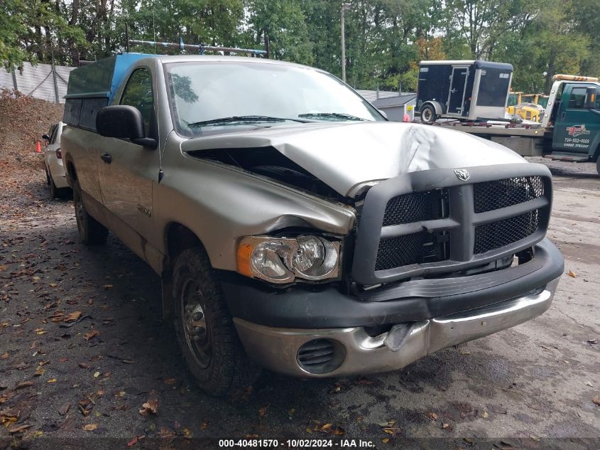 2005 Dodge Ram 2500 St VIN: 3D7KR26D35G820604 Lot: 40481570