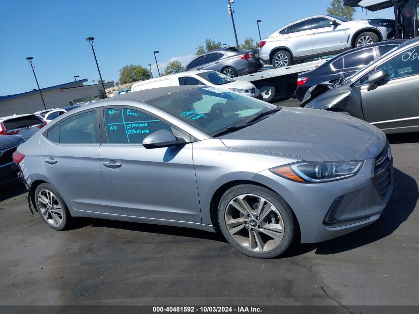 2017 Hyundai Elantra Limited VIN: 5NPD84LF0HH044502 Lot: 40481592