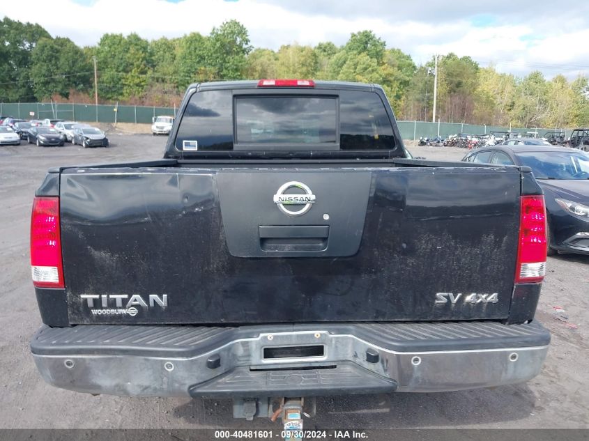 2012 Nissan Titan Sv VIN: 1N6AA0EC4CN304697 Lot: 40481601