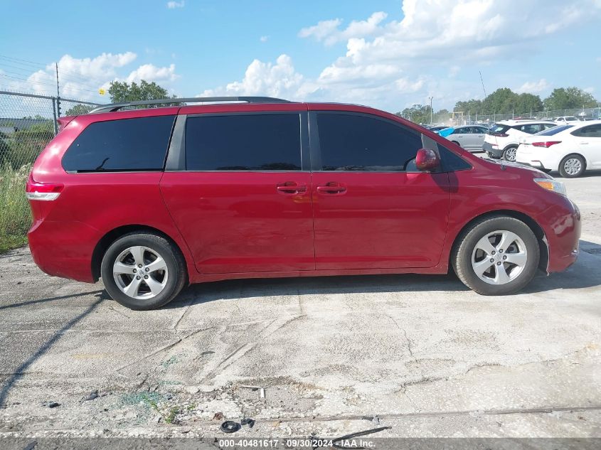 2013 Toyota Sienna Le V6 8 Passenger VIN: 5TDKK3DC6DS375435 Lot: 40481617