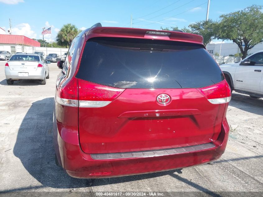 2013 Toyota Sienna Le V6 8 Passenger VIN: 5TDKK3DC6DS375435 Lot: 40481617