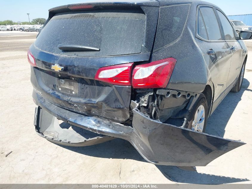 2020 Chevrolet Equinox Ls VIN: 3GNAXHEV3LS722960 Lot: 40481629