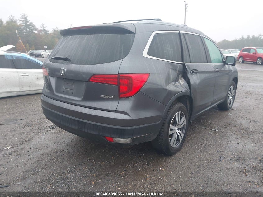 2016 HONDA PILOT EX-L - 5FNYF6H53GB112761