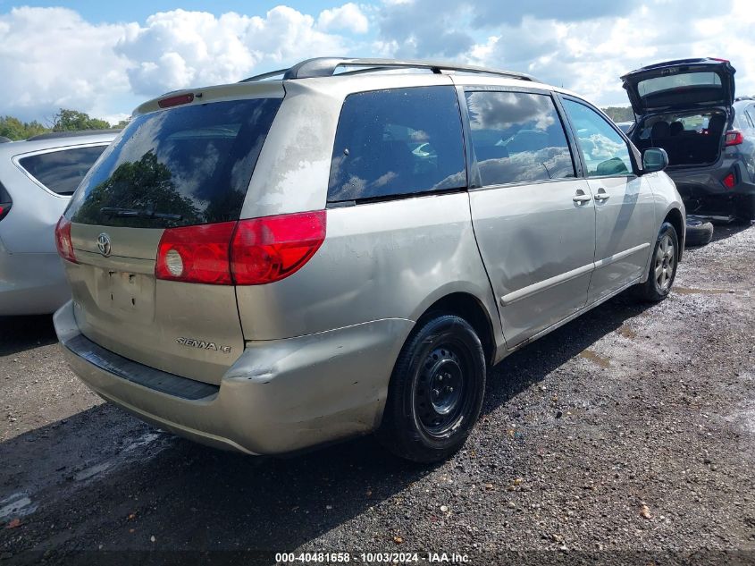 2006 Toyota Sienna Le VIN: 5TDZA23C76S398237 Lot: 40481658