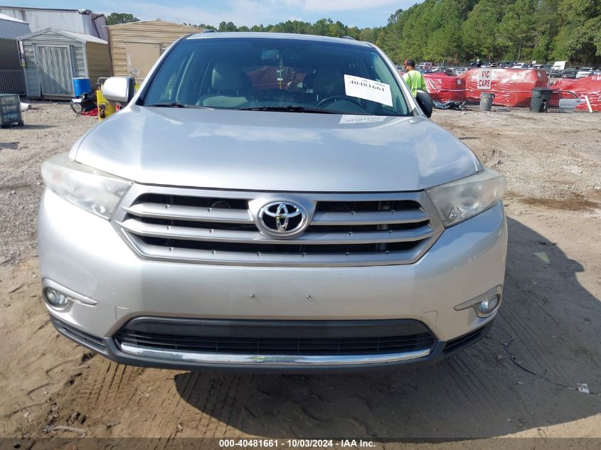 5TDDK3EH6DS276701 2013 Toyota Highlander Limited V6