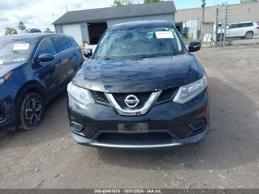 2015 Nissan Rogue S VIN: KNMAT2MV9FP534711 Lot: 40481670