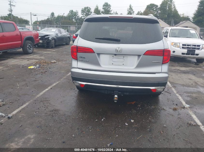 5FNYF5H96HB030389 2017 Honda Pilot Touring