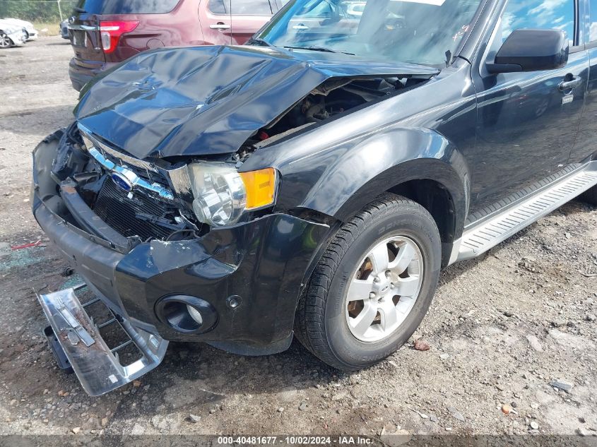 1FMCU9EG0BKC01184 2011 Ford Escape Limited