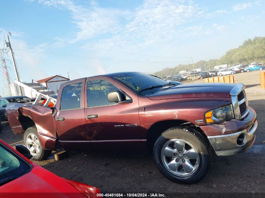 1D7HU18D74J217927 2004 Dodge Ram 1500 Slt/Laramie