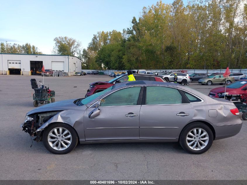 2008 Hyundai Azera Limited VIN: KMHFC46F88A296326 Lot: 40481696