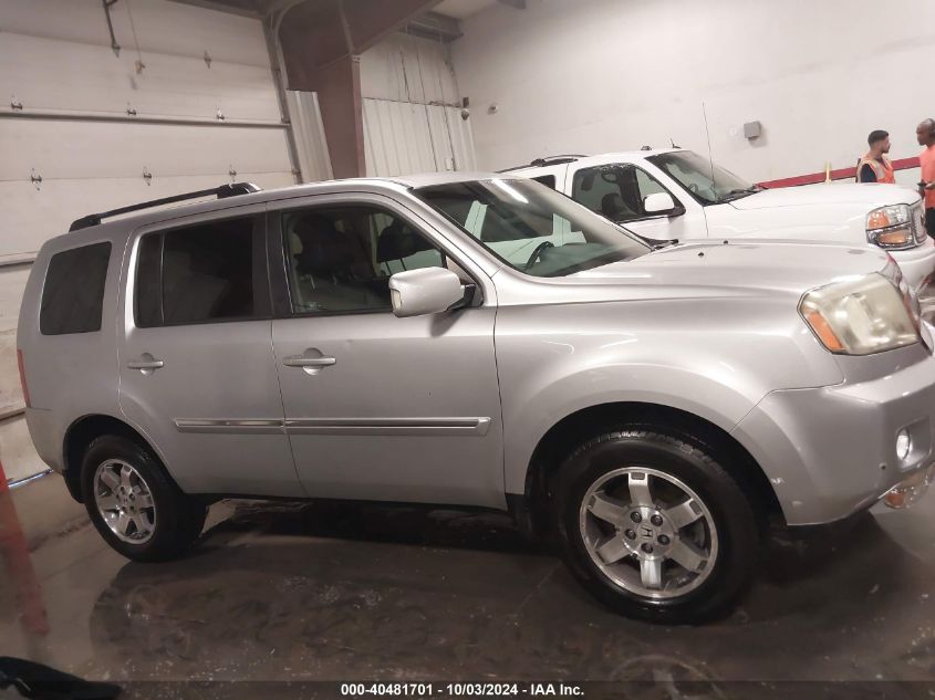 2010 Honda Pilot Touring VIN: 5FNYF4H88AB019644 Lot: 40481701