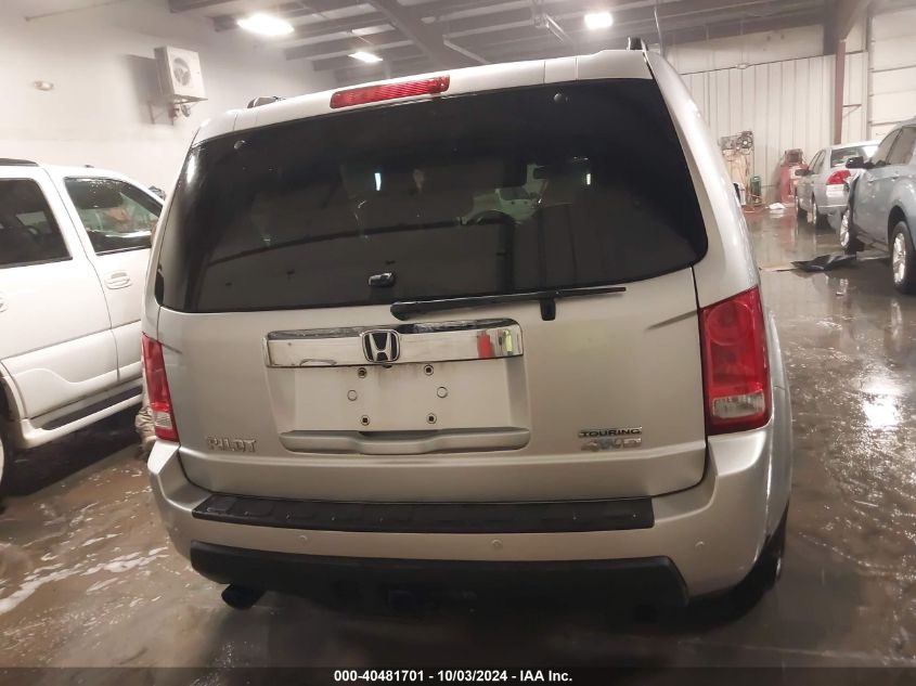 2010 Honda Pilot Touring VIN: 5FNYF4H88AB019644 Lot: 40481701