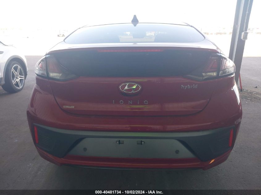 KMHC05LC0NU279509 2022 Hyundai Ioniq Hybrid Limited