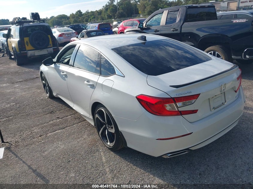 VIN 1HGCV1F37NA016401 2022 HONDA ACCORD SPORT