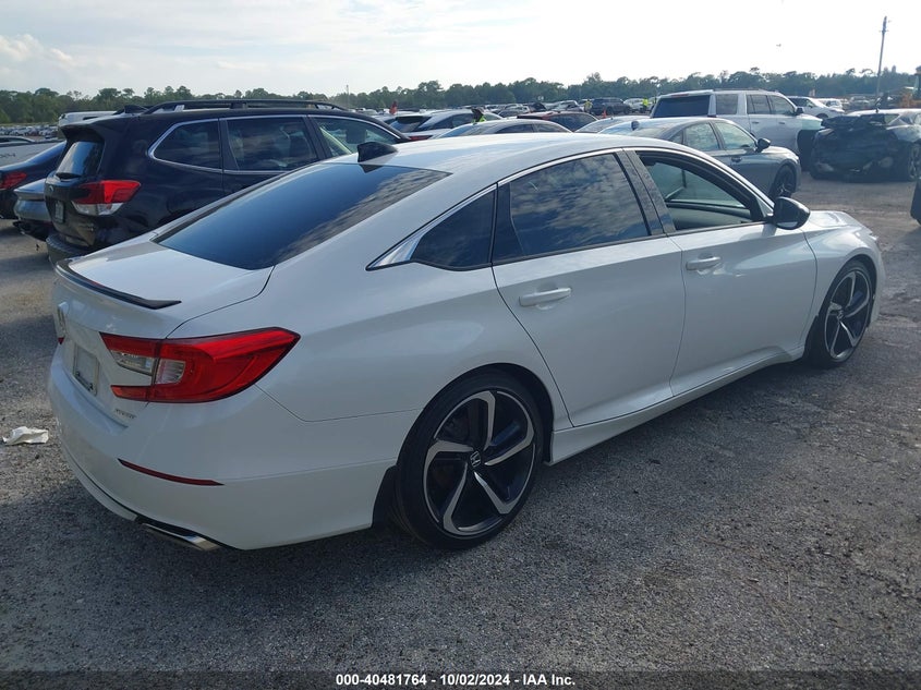 VIN 1HGCV1F37NA016401 2022 HONDA ACCORD SPORT