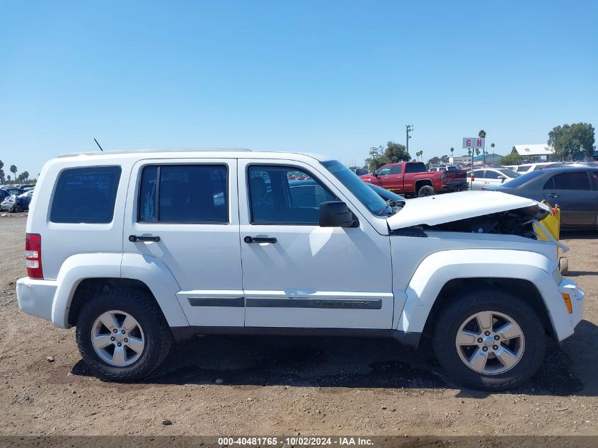 2012 Jeep Liberty Sport VIN: 1C4PJLAK2CW103936 Lot: 40481765