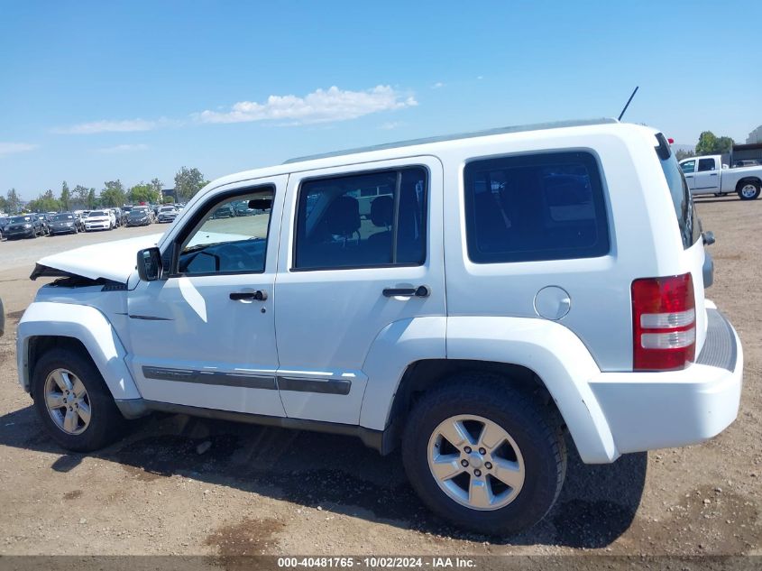 2012 Jeep Liberty Sport VIN: 1C4PJLAK2CW103936 Lot: 40481765