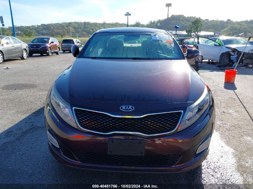 2015 Kia Optima Lx VIN: 5XXGM4A71FG458790 Lot: 40481766