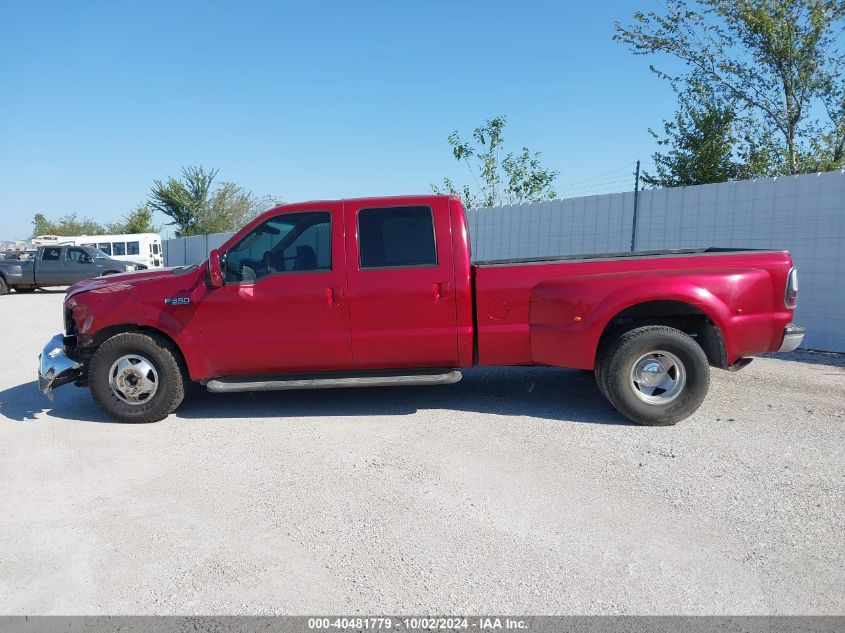 2003 Ford F-350 Lariat/Xl/Xlt VIN: 1FTWW32F53EA43736 Lot: 40481779