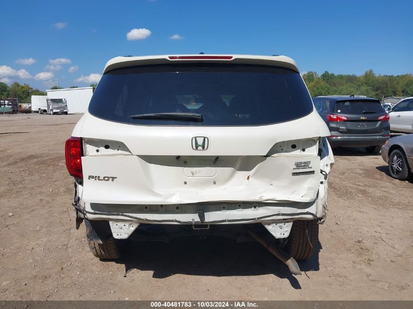 5FNYF5H94HB017110 2017 Honda Pilot Touring