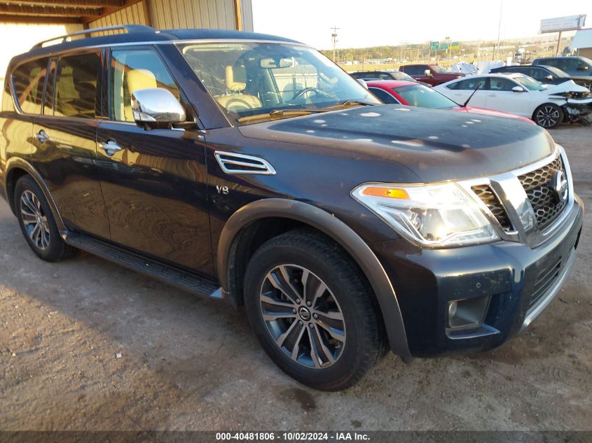 JN8AY2ND4KX008198 2019 Nissan Armada Sl