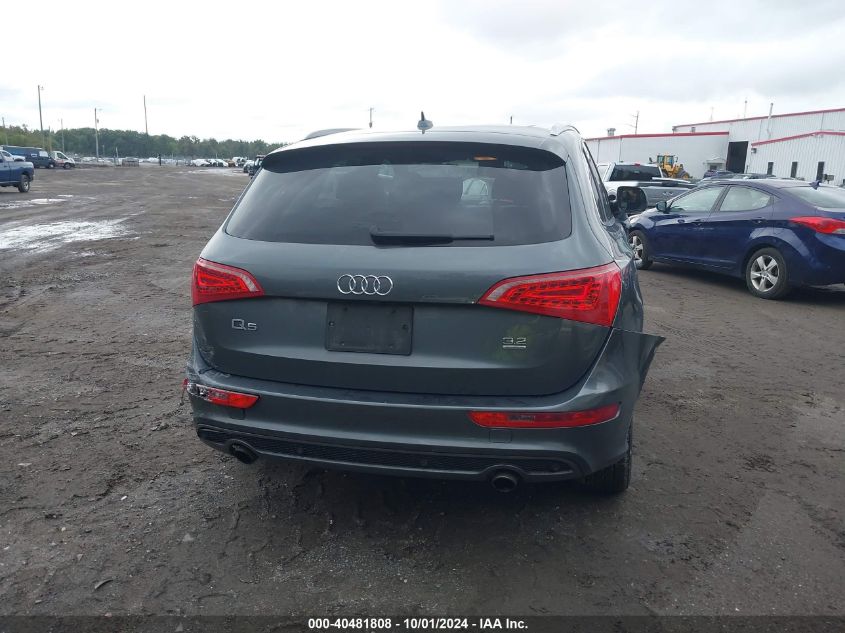 2012 Audi Q5 3.2 Premium Plus VIN: WA1DKAFP2CA090931 Lot: 40481808