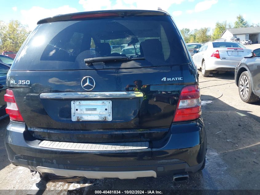 4JGBB86E58A437790 2008 Mercedes-Benz Ml 350 4Matic