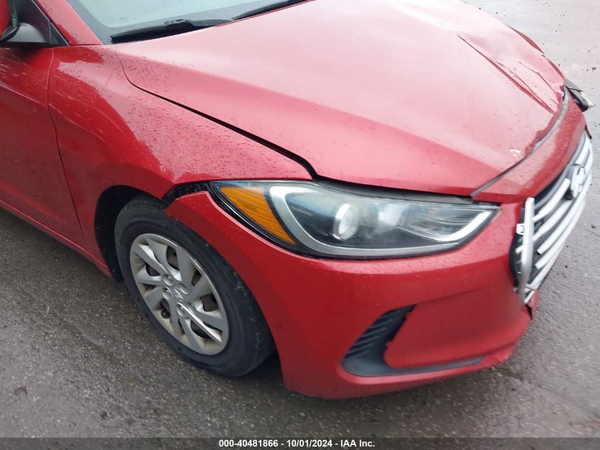 VIN 5NPD74LF3HH067694 2017 HYUNDAI ELANTRA SE