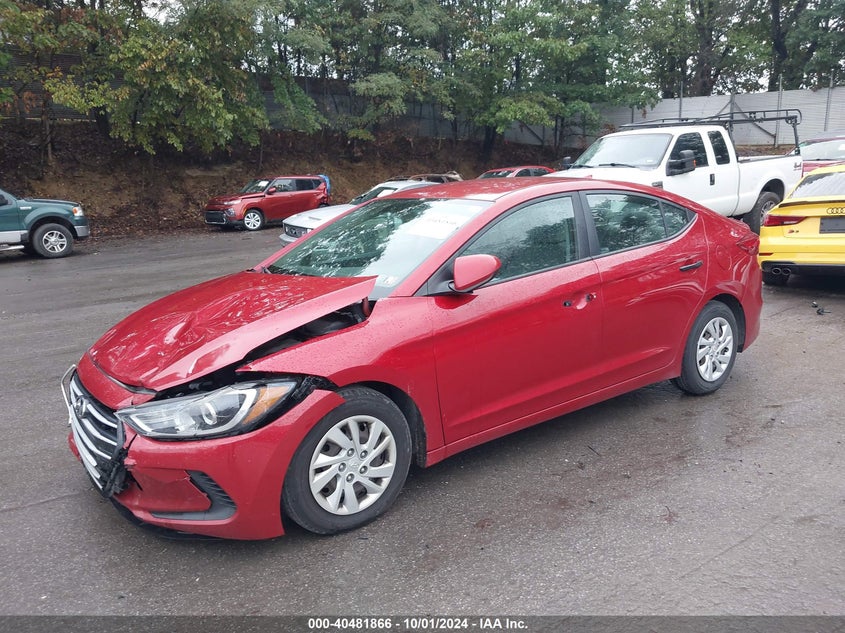 VIN 5NPD74LF3HH067694 2017 HYUNDAI ELANTRA SE