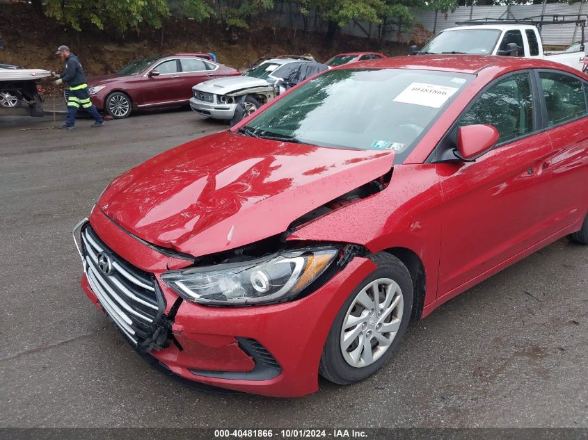 2017 Hyundai Elantra Se VIN: 5NPD74LF3HH067694 Lot: 40481866