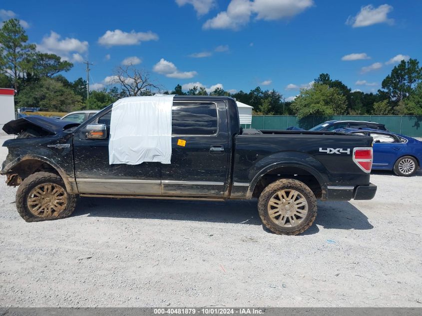 2013 Ford F-150 Platinum VIN: 1FTFW1EF5DFC32480 Lot: 40481879