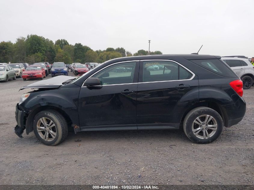 2015 Chevrolet Equinox Ls VIN: 2GNFLEEKXF6179745 Lot: 40481894