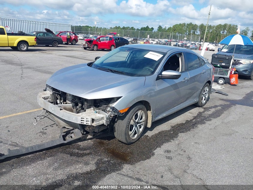 2016 HONDA CIVIC VIN: 19XFC2F55GE023419