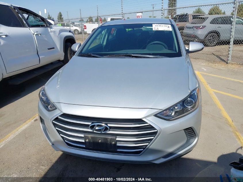 2018 Hyundai Elantra Sel VIN: 5NPD84LF2JH399290 Lot: 40481903